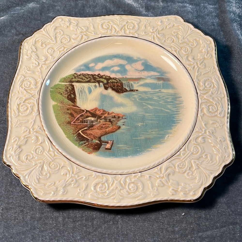 Square Niagara Falls Plate